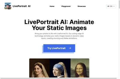 LivePortrait AI preview